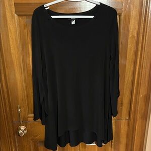 Alfani Black Women's Tunic Top